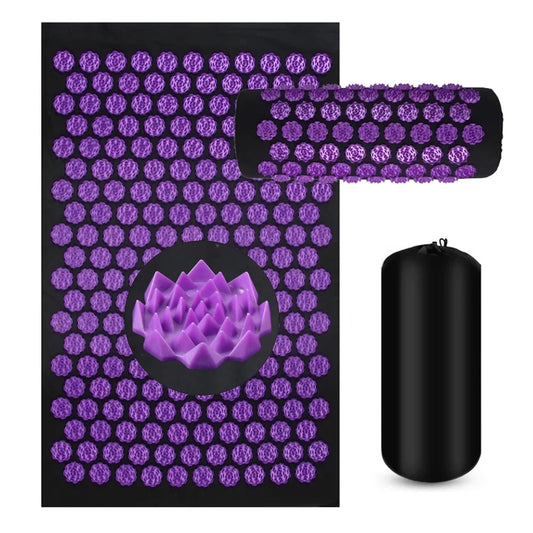 acupuncture mat purple